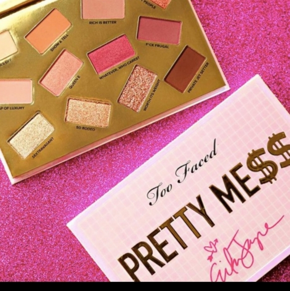 🥳HP🥳 Too Faced Pretty Mess Me$$ Erika Jayne Palette BNIB - Picture 1 of 6